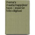 Thema's Maatschappijleer HAVO | Essener folio+digitaal