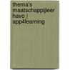 Thema's Maatschappijleer HAVO | App4learning door Rianne Brink