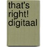 That's right! digitaal