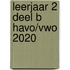 leerjaar 2 deel B havo/vwo 2020