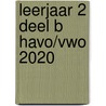 leerjaar 2 deel B havo/vwo 2020 door Klein