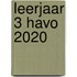 leerjaar 3 havo 2020