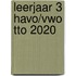 leerjaar 3 havo/vwo TTO 2020