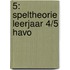 leerjaar 4/5 havo economie module 5