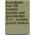 Puzzelboek met 100 Numbrix Puzzels voor Gevorderden - NR.11 - Numbrix Puzzel Medium