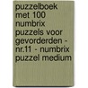 Puzzelboek met 100 Numbrix Puzzels voor Gevorderden - NR.11 - Numbrix Puzzel Medium door Puzzelboeken 