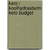 Keto / Koolhydraatarm Keto Budget