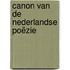 Canon van de Nederlandse poëzie