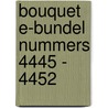 Bouquet e-bundel nummers 4445 - 4452 by Michelle Smart