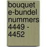 Bouquet e-bundel nummers 4449 - 4452 by Louise Fuller