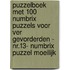 Puzzelboek met 100 Numbrix Puzzels voor Ver Gevorderden - NR.13- Numbrix Puzzel Moeilijk