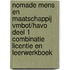 Nomade Mens en Maatschappij vmboT/havo deel 1 combinatie licentie en leerwerkboek