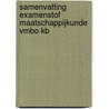 Samenvatting Examenstof Maatschappijkunde VMBO KB door ExamenOverzicht