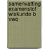 Samenvatting Examenstof Wiskunde B VWO