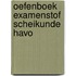 Oefenboek Examenstof Scheikunde HAVO