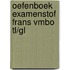 Oefenboek Examenstof Frans VMBO TL/GL