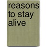 Reasons to Stay Alive door Matt Haig