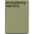 Accountancy - MBM07A