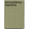 Accountancy - MBM07A by Clara Billen