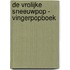 De vrolijke sneeuwpop - Vingerpopboek
