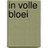 In volle bloei