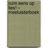 Ruim eens op Lies! – Meeluisterboek
