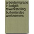Arbeidsmigratie in België: tewerkstelling buitenlandse werknemers