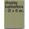 Display Babbelbox - 2T x 6 ex. door ImageBooks Factory