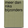 Meer dan niks bijzonders door Marijn Brandsen