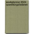Weekplanner 2024 Opwekkingsliederen