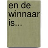 En de winnaar is... door Francesca Pirrone