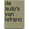 De auto's van Lefranc door Jacques Martin