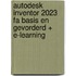 Autodesk Inventor 2023 FA basis en gevorderd + e-learning