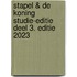 Stapel & De Koning Studie-editie deel 3. Editie 2023