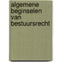 Algemene beginselen van bestuursrecht