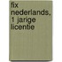 FIX Nederlands, 1 jarige licentie
