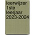 LeerWijzer 1ste leerjaar 2023-2024