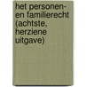 Het personen- en familierecht (achtste, herziene uitgave) by Frederik Swennen