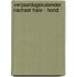 Verjaardagskalender Rachael Hale - Hond