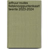 Arthuur routes fietsknooppuntenkaart Twente 2023-2024 door Bert Dijenborgh