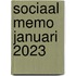 Sociaal Memo januari 2023