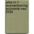 Alles-in-1 examentraining Economie vwo 2024