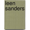 Leen Sanders door Erik Brouwer