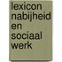 Lexicon nabijheid en sociaal werk