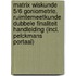 Matrix Wiskunde 5/6 Goniometrie, ruimtemeetkunde Dubbele finaliteit Handleiding (incl. Pelckmans Portaal)