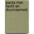 Panta Rhei: recht en duurzaamheid