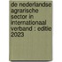 De Nederlandse agrarische sector in internationaal verband : editie 2023