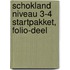 Schokland Niveau 3-4 startpakket, ECK folio-deel