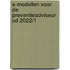 E-modellen voor de preventieadviseur cd 2022/1