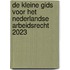 De Kleine Gids voor het Nederlandse Arbeidsrecht 2023